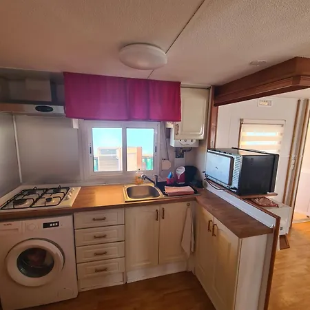 Mobil-home Au Bleu Marine Campsite *